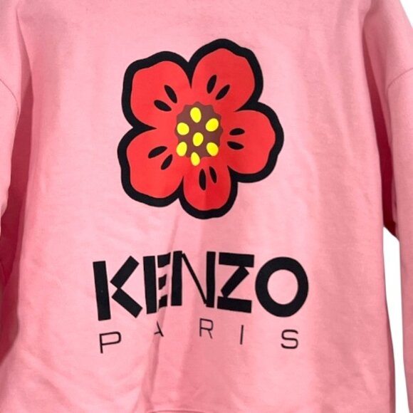 Kenzo x Nigo Boke Flower Sweatshirt Pink Size Medium New - Picture 2 of 5
